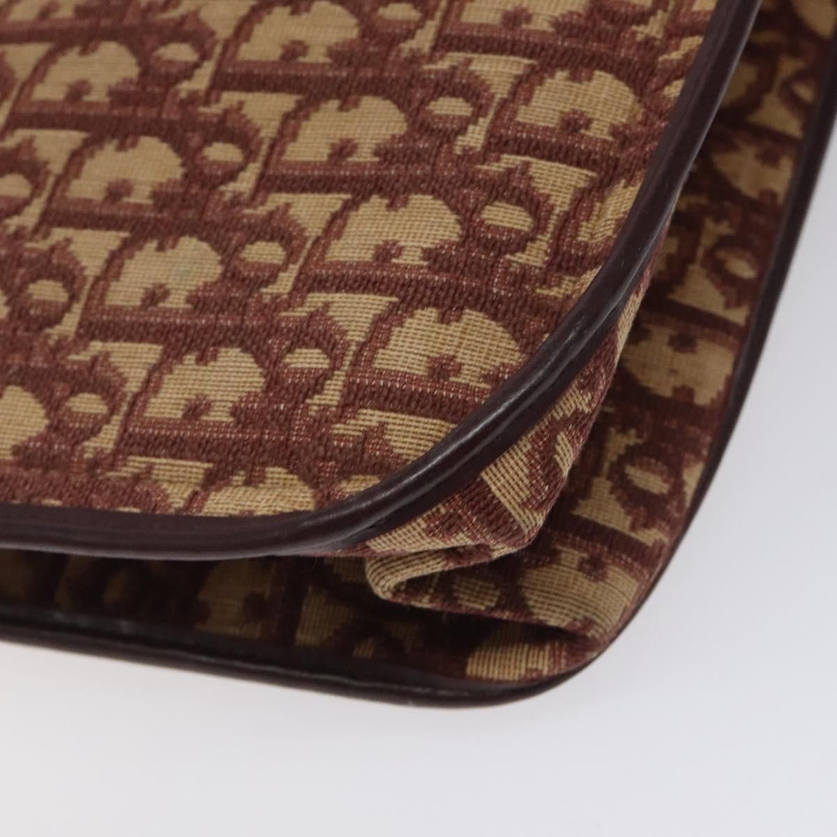 Dior DIOR Trotter Canvas Hand Bag Red Size ONE SIZE - 16 Thumbnail
