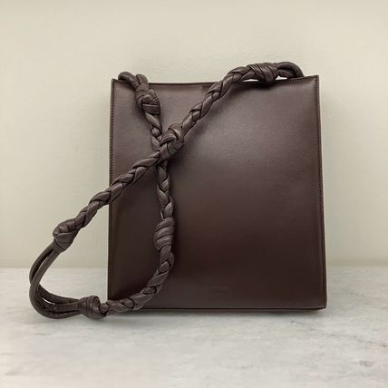 Jil Sander o1loc1c1124 Size: OS/Tangle Logo Crossbody Bag in Dark Brown Size ONE SIZE - 1 Preview