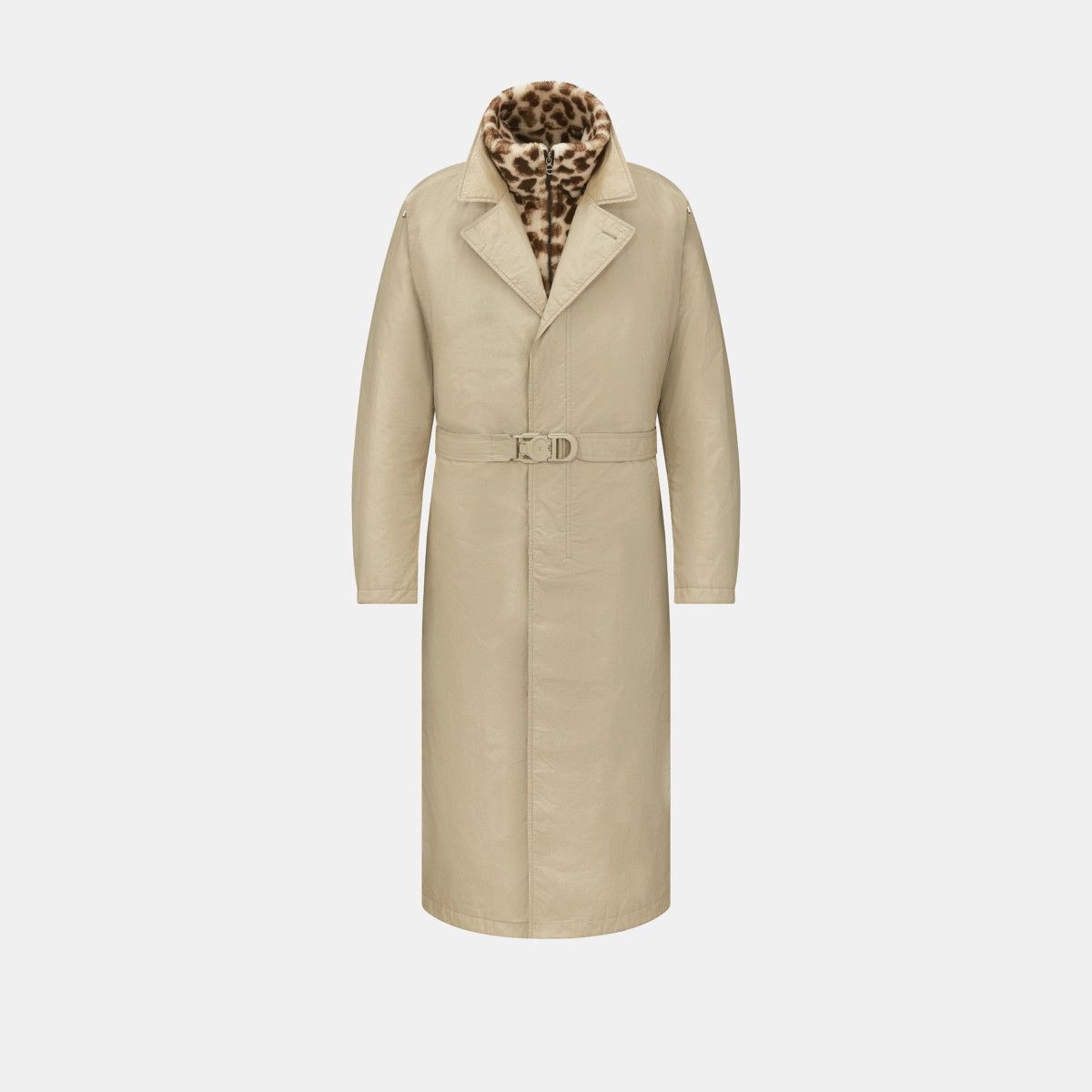 Dior o1bcso1str1224 Convertible Coat in Beige Size US L / EU 52-54 / 3 - 1 Thumbnail