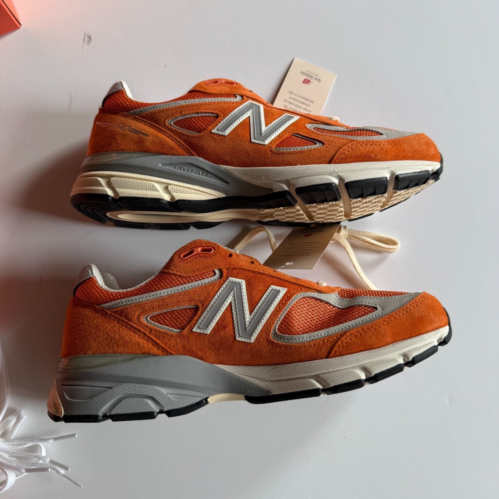 Aime Leon Dore × New Balance New Balance 990v4 x Aimé Leon Dore Orange - U990OG4 Size US 9.5 / EU 42-43 - 3 Thumbnail