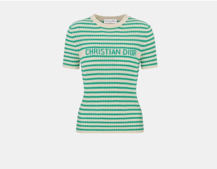 Dior o1w1db10425 444S15A Short-Sleeved Sweater Size XL / US 12-14 / IT 48-50 - 1 Thumbnail