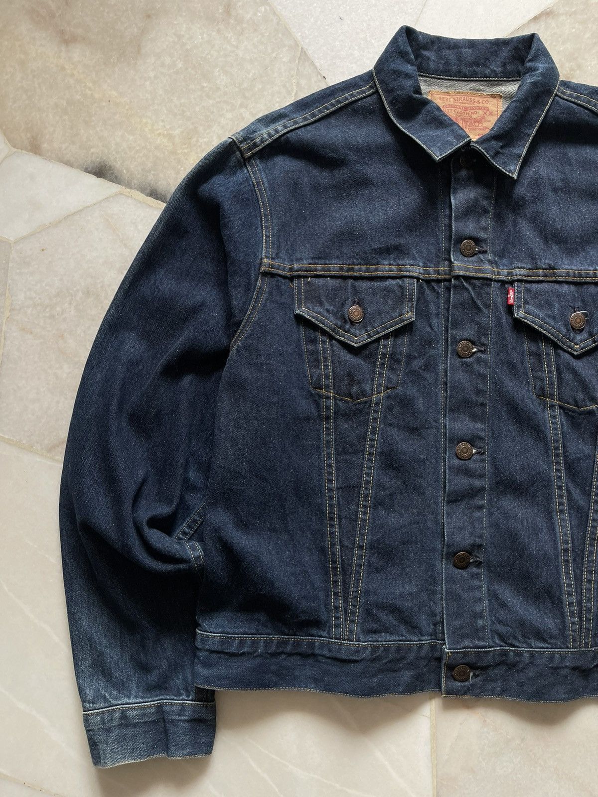 Levi's Vintage Clothing Levis 557 XX Big E Button 555 Tracker Jacket Size US L / EU 52-54 / 3 - 5 Thumbnail