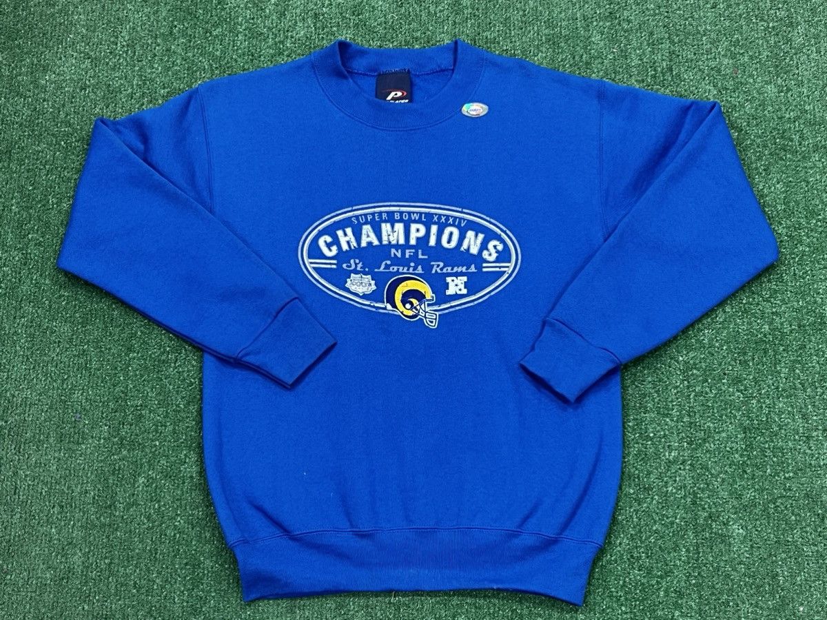 NFL St Louis Rams Super Bowl XXXIV Champions Crewneck Sweatshirt Size US S / EU 44-46 / 1 - 1 Thumbnail
