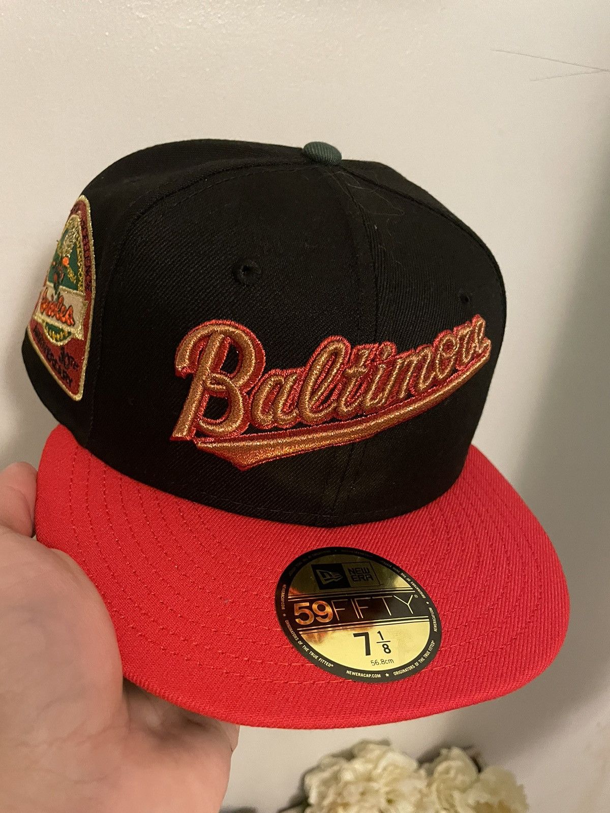 image of Mlb x New Era Off The Dome Podcast X Burdeens Chicago Baltimore Orioles in Black, Men's