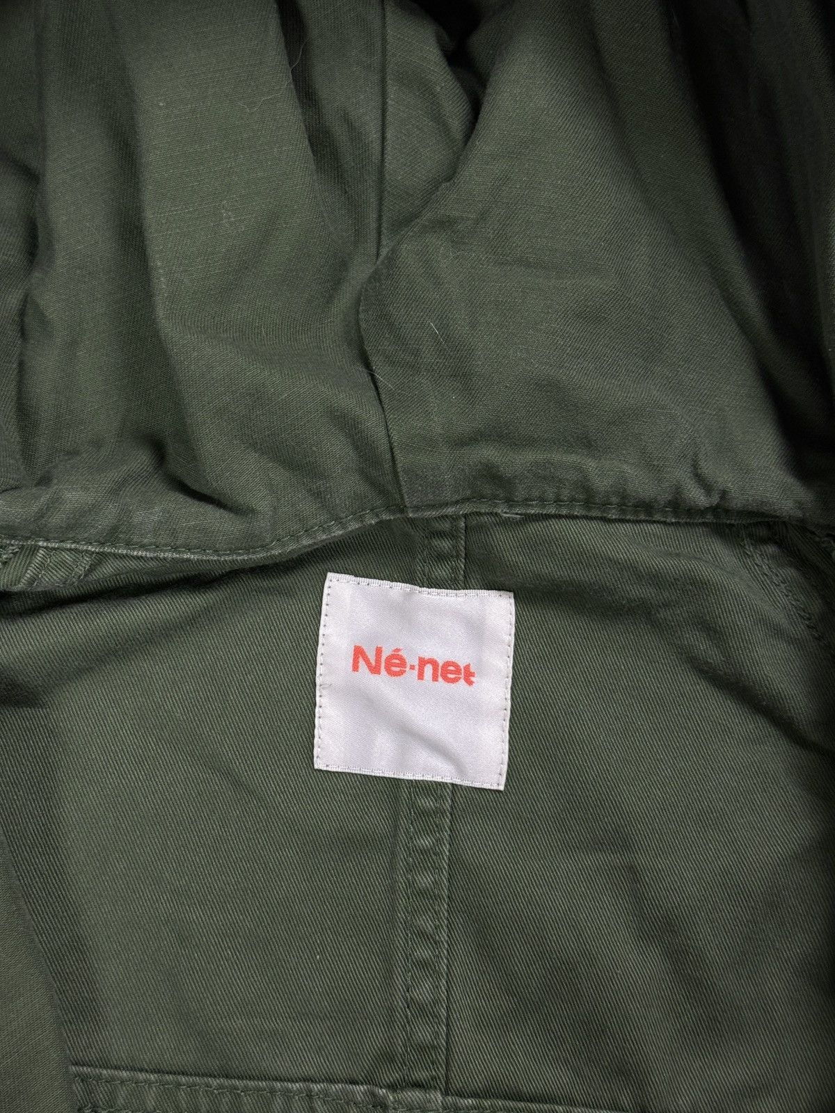 Issey Miyake Ne-Net Issey Miyake Coat vintage khaki Japanese military Size US M / EU 48-50 / 2 - 3 Thumbnail
