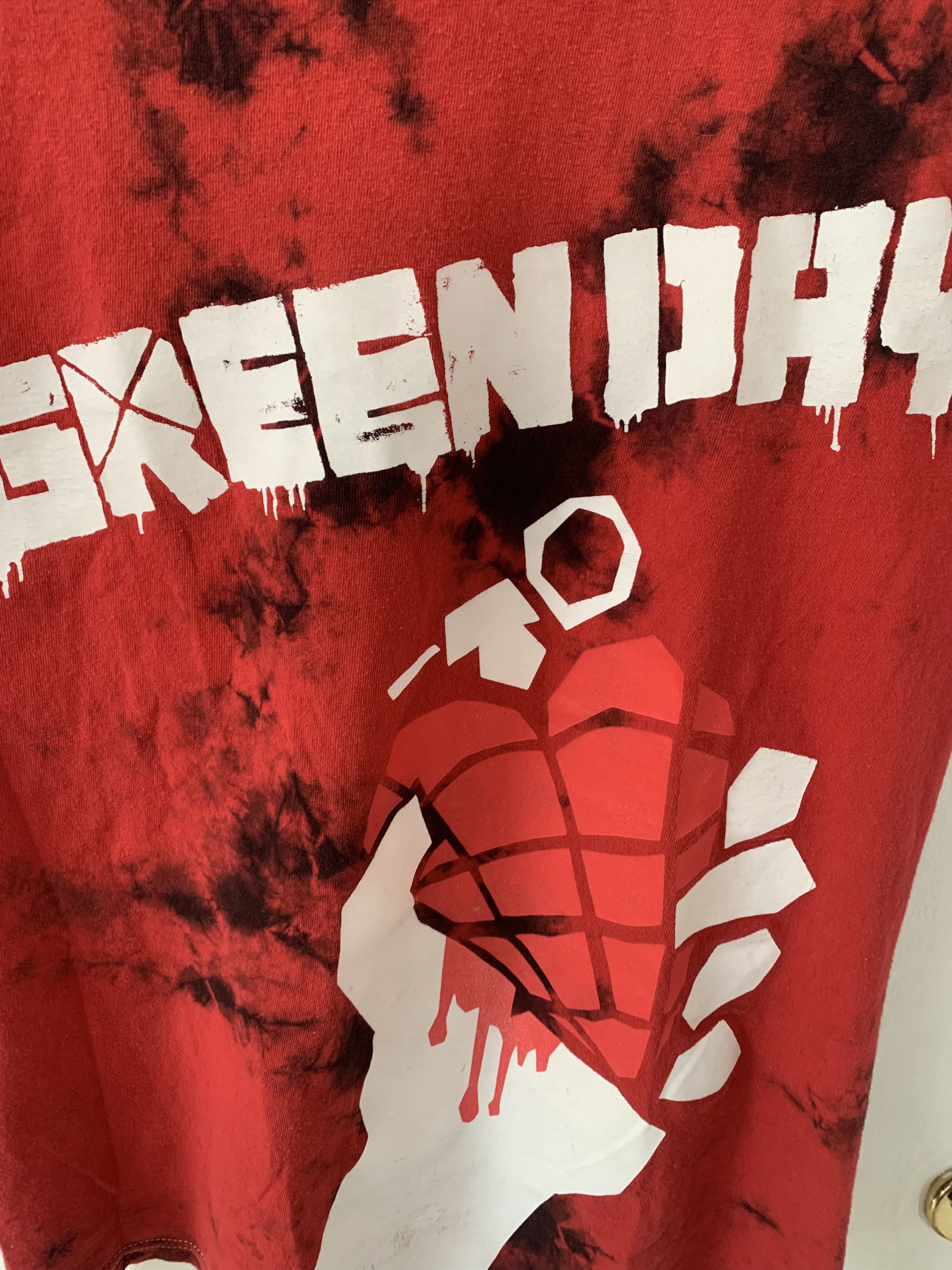 Band Tees Vintage Green Day American Idiot tie dye band tee t shirt Size US M / EU 48-50 / 2 - 3 Thumbnail