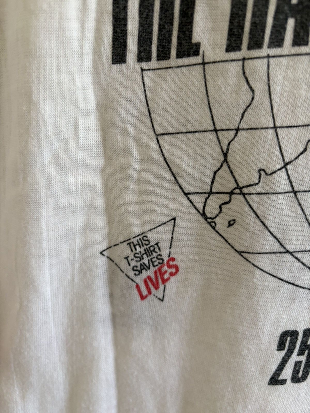 Vintage True Vintage 1986 Sport Aid “I Ran the World” UNICEF Tee M/L Size US M / EU 48-50 / 2 - 5 Thumbnail