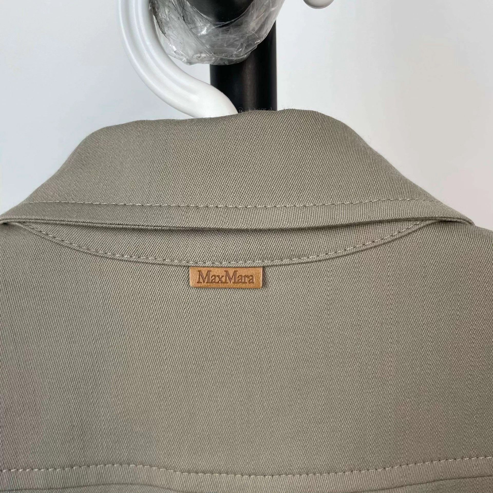 Max Mara Max Mara down coat dress women's gray 175/96 Size L / US 10 / IT 46 - 9 Thumbnail