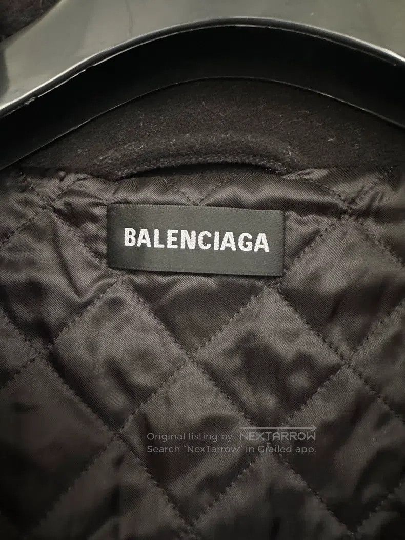 Balenciaga Balenciaga Classic letter wool zip-up heavy-duty cotton ja Size US M / EU 48-50 / 2 - 3 Thumbnail