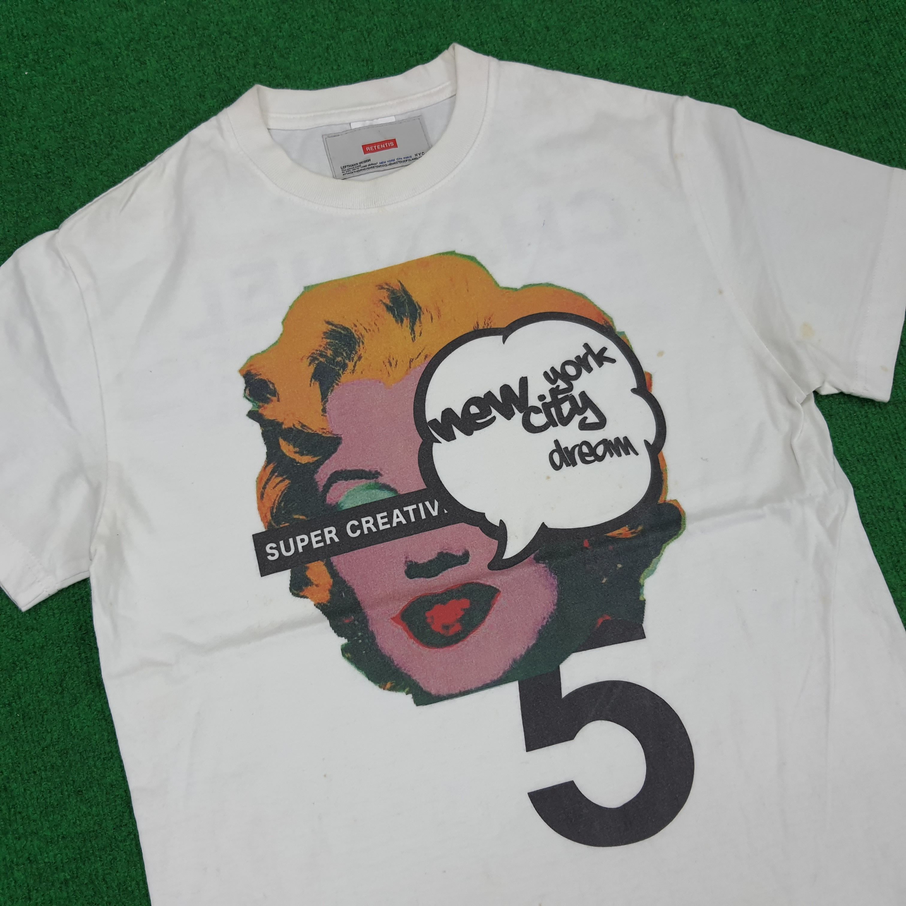 Vintage Vintage New York City Dream Pop Art Channel T-shirt Size US S / EU 44-46 / 1 - 2 Thumbnail