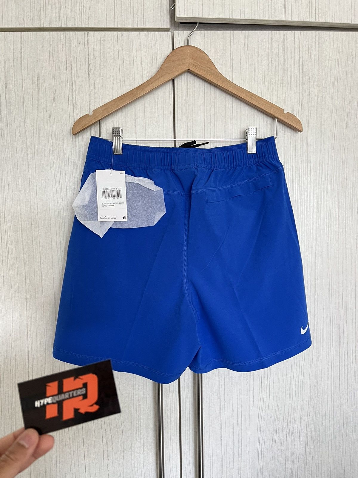 Stussy Stussy x Nike water shorts “Hyper Royal”💙🤍 Size US 29 - 2 Thumbnail