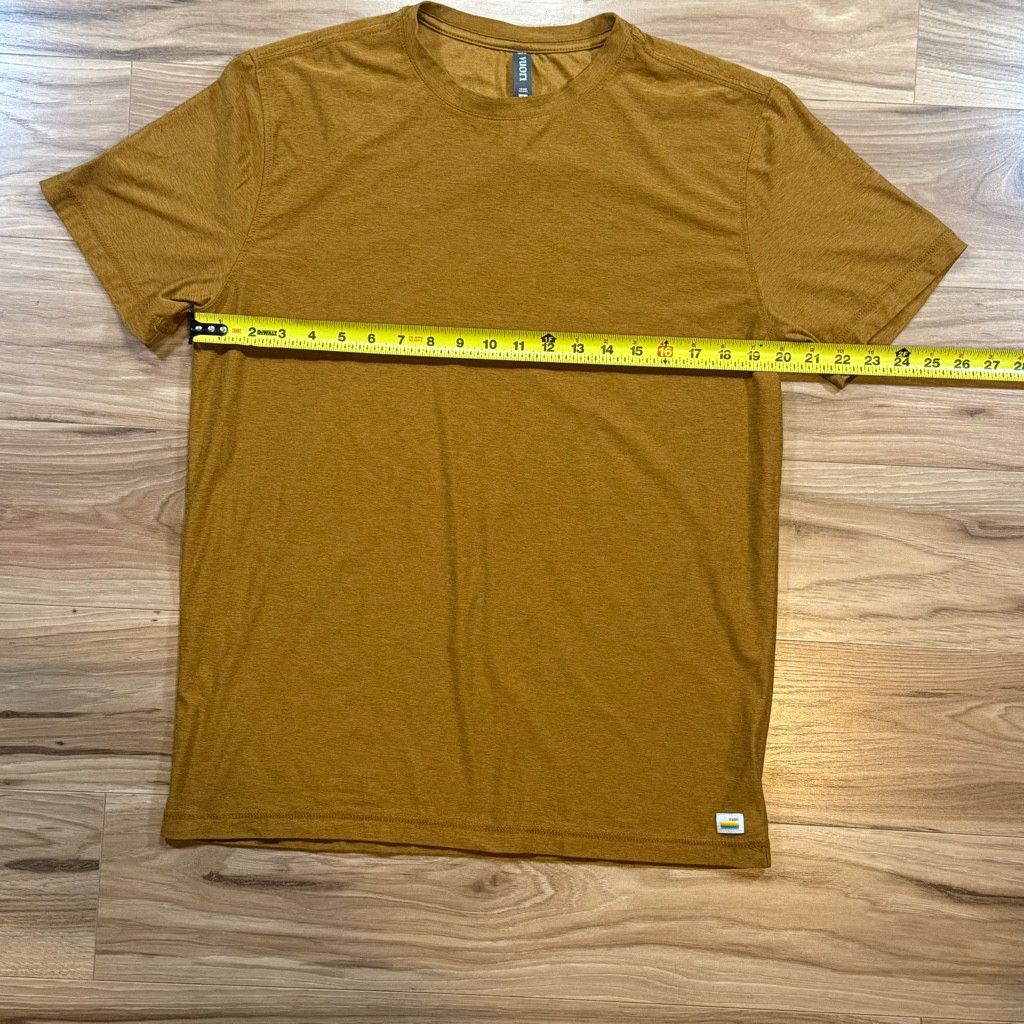 WISDOM Vuori Men’s The Rise Tee Shirt Large Size US L / EU 52-54 / 3 - 4 Thumbnail