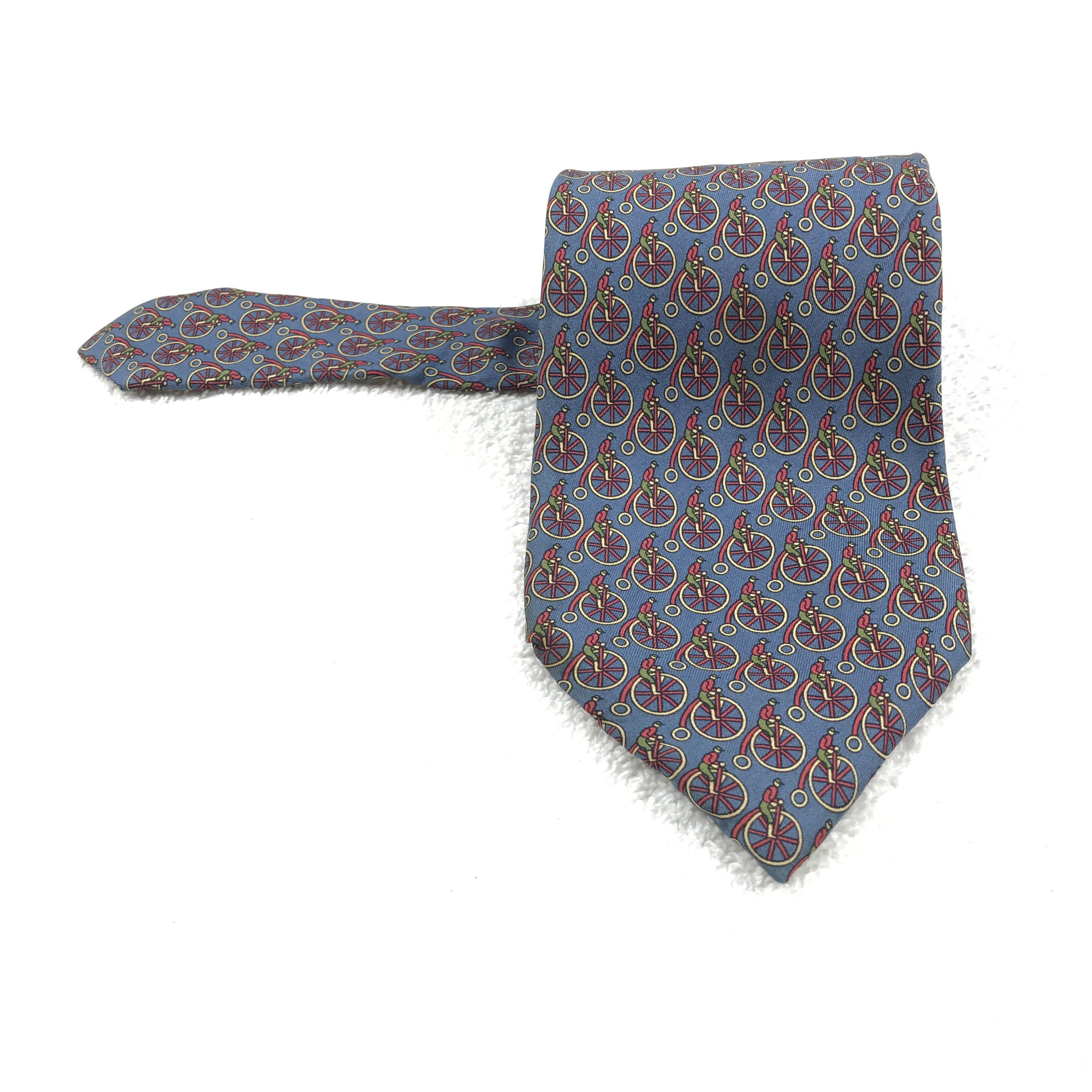 Vintage Vintage Fabio Ferretti Silk Necktie Size ONE SIZE - 1 Thumbnail