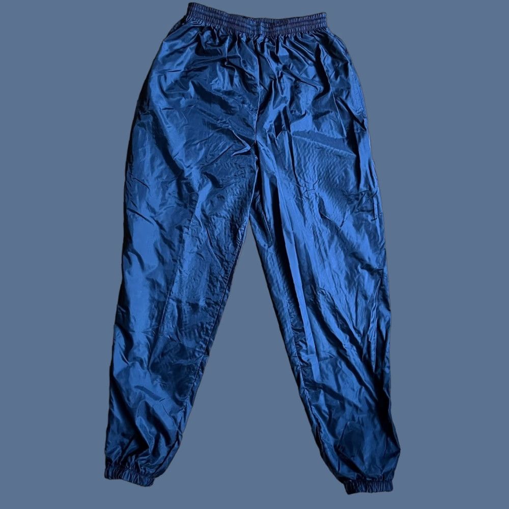 Nike VINTAGE Nike Track Pants Mens L Black 80s Retro Sports Athletic Jeans? Size US 33 - 1 Thumbnail