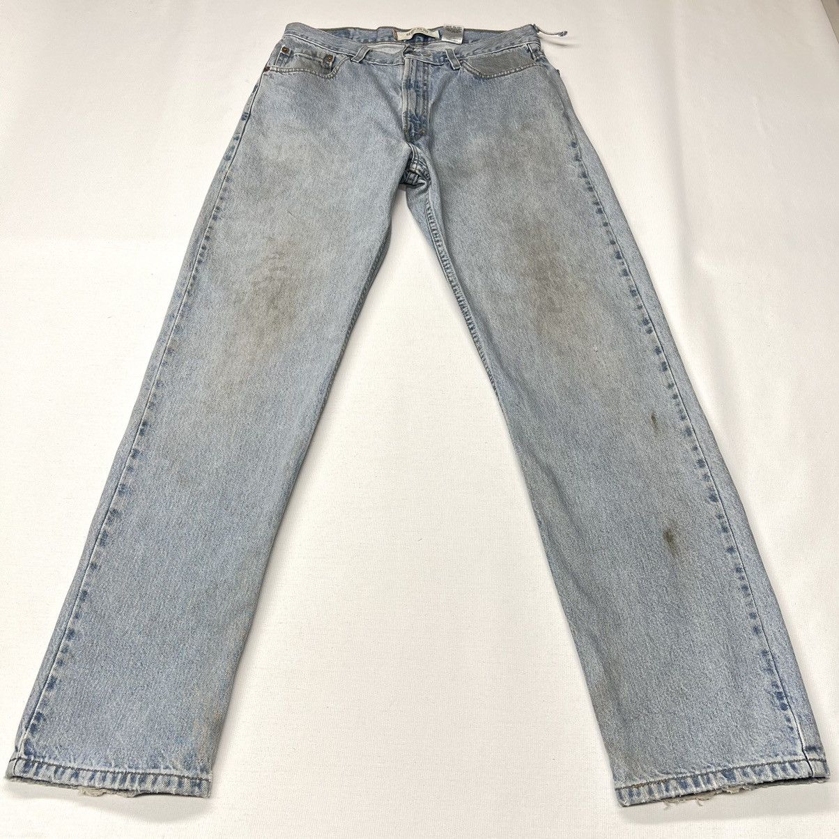 Levi's × Vintage Levis 505 Jeans Blue Straight Regular Fit Denim Y2K Size US 34 / EU 50 - 1 Thumbnail