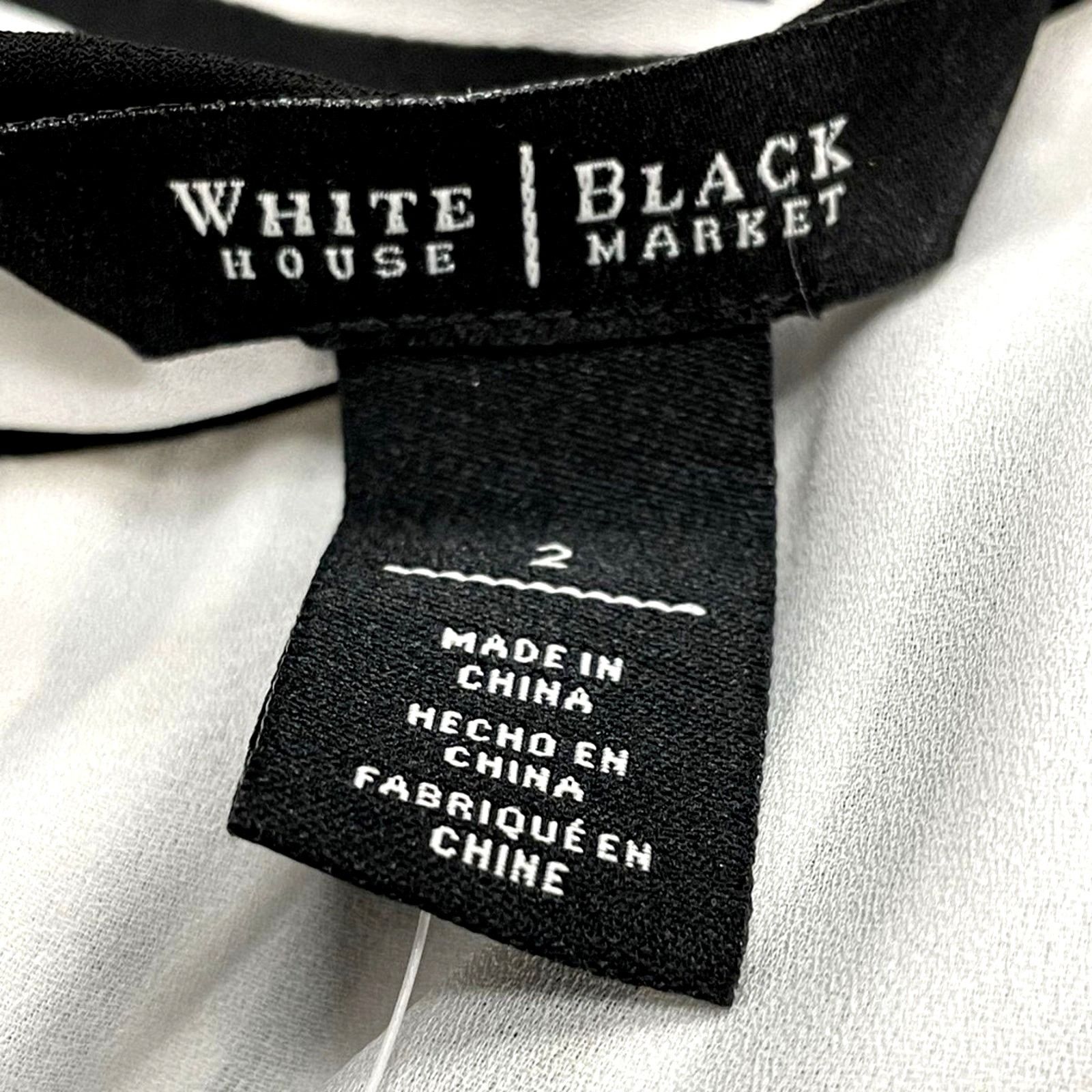 White House Black Market White House Black Market Striped Maxi Dress Black/White 2 Size XS / US 0-2 / IT 36-38 - 15 Thumbnail