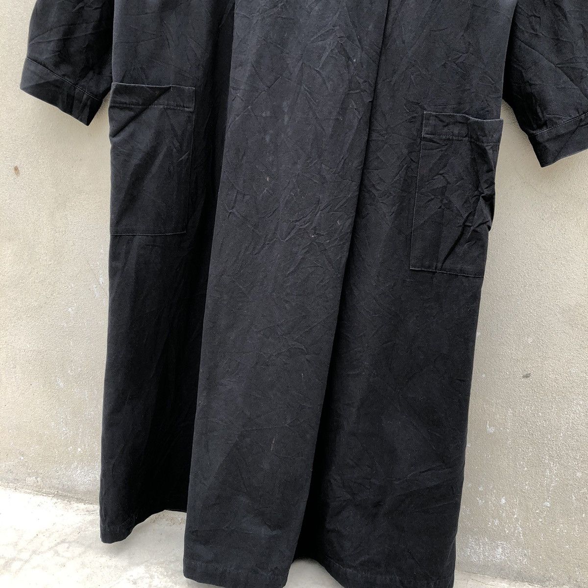 Japanese Brand ATELIER D’ANTAN Black Cotton Dress Size S / US 4 / IT 40 - 5 Thumbnail