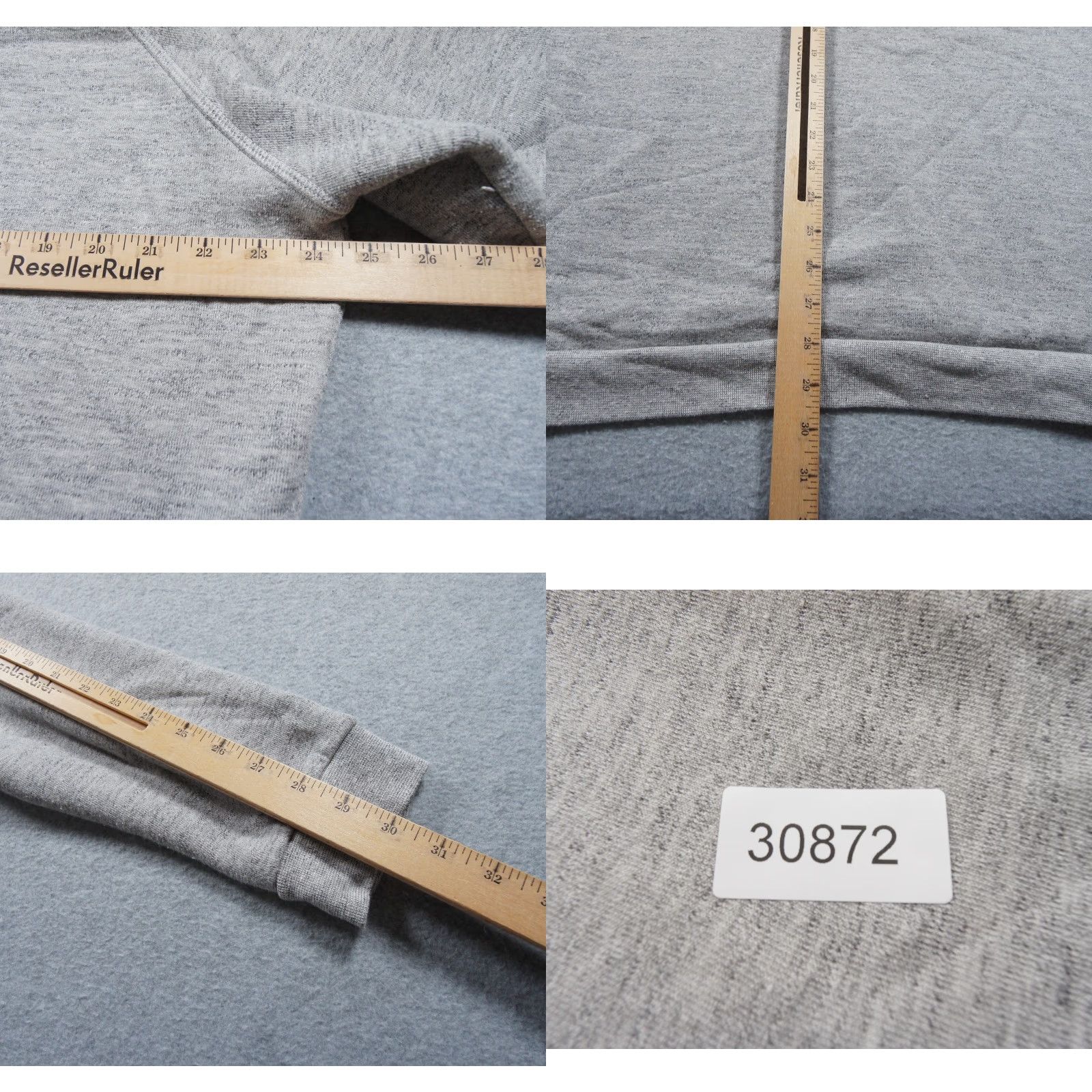 Marine Layer Marine Layer Sweatshirt Mens XLarge Gray Crewneck Samsara Fleece Pullover Adult Size US XL / EU 56 / 4 - 9 Thumbnail