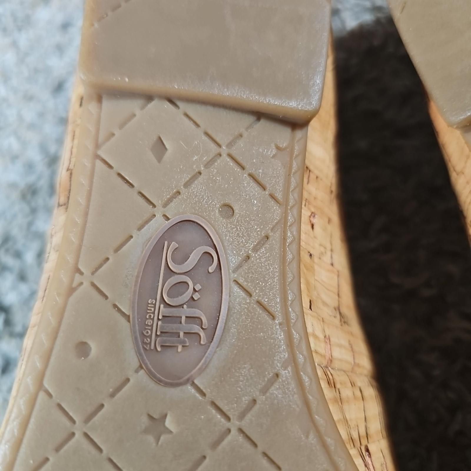 Soffe Söftt Cork Upper Flats #1069870 7½W Size US 7.5 / IT 37.5 - 8 Thumbnail