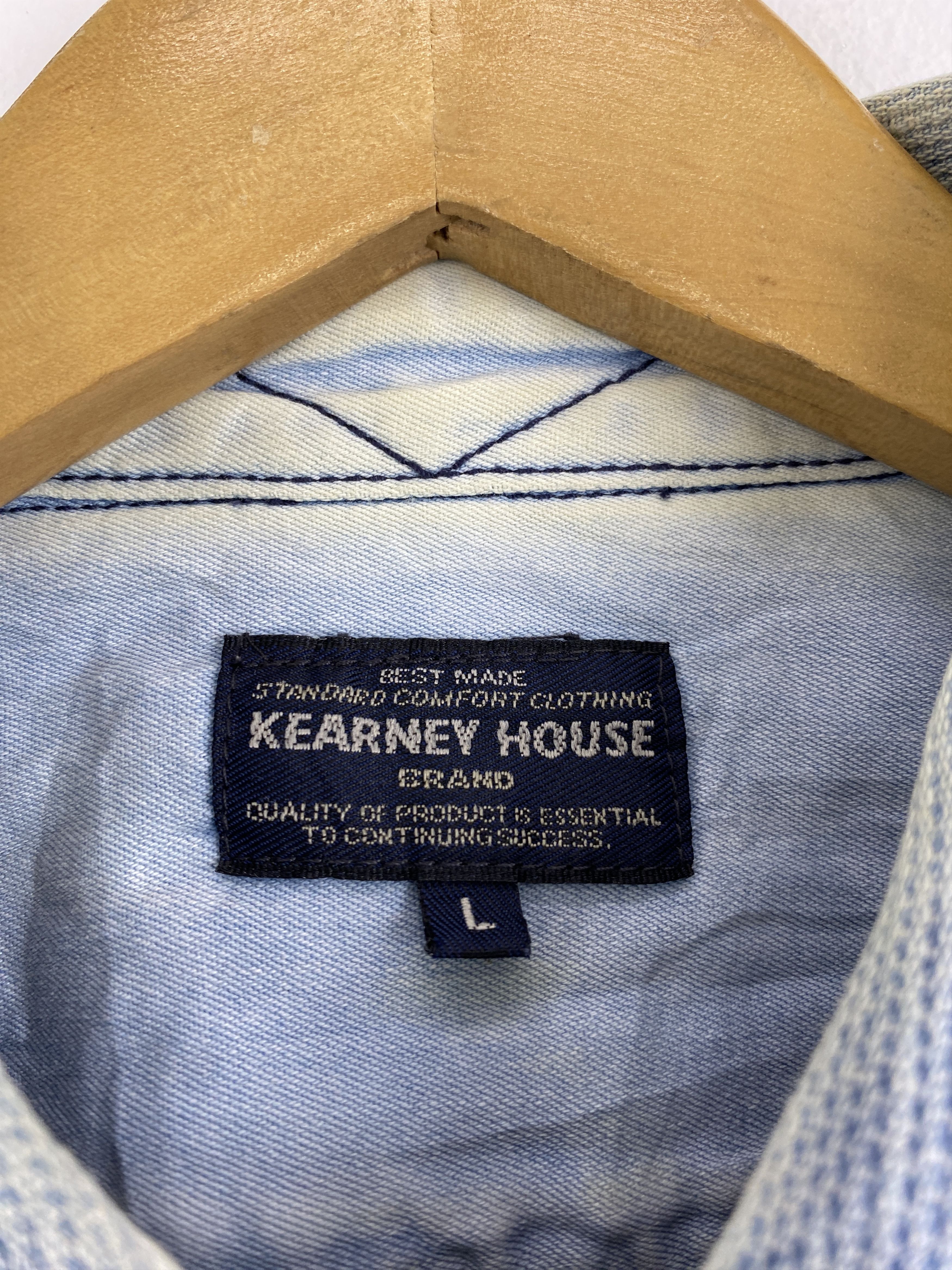 Flannel Vintage Kearney House Nice Design Button Ups Jacket JA0109 Size US L / EU 52-54 / 3 - 5 Thumbnail