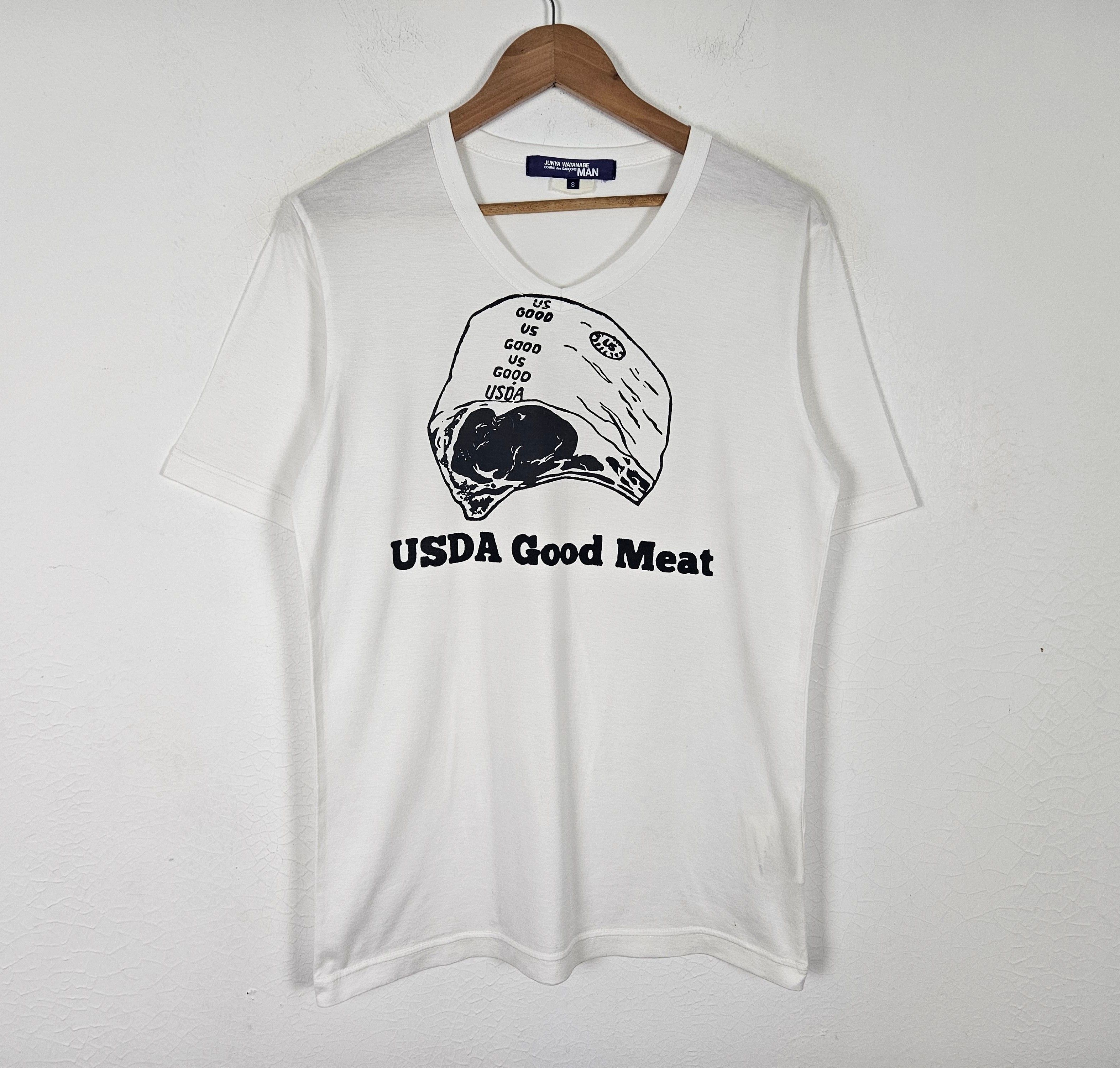 Comme des Garcons × Junya Watanabe Comme des Garcons Junya Watanabe USDA Good Meat shirt Size US S / EU 44-46 / 1 - 2 Thumbnail