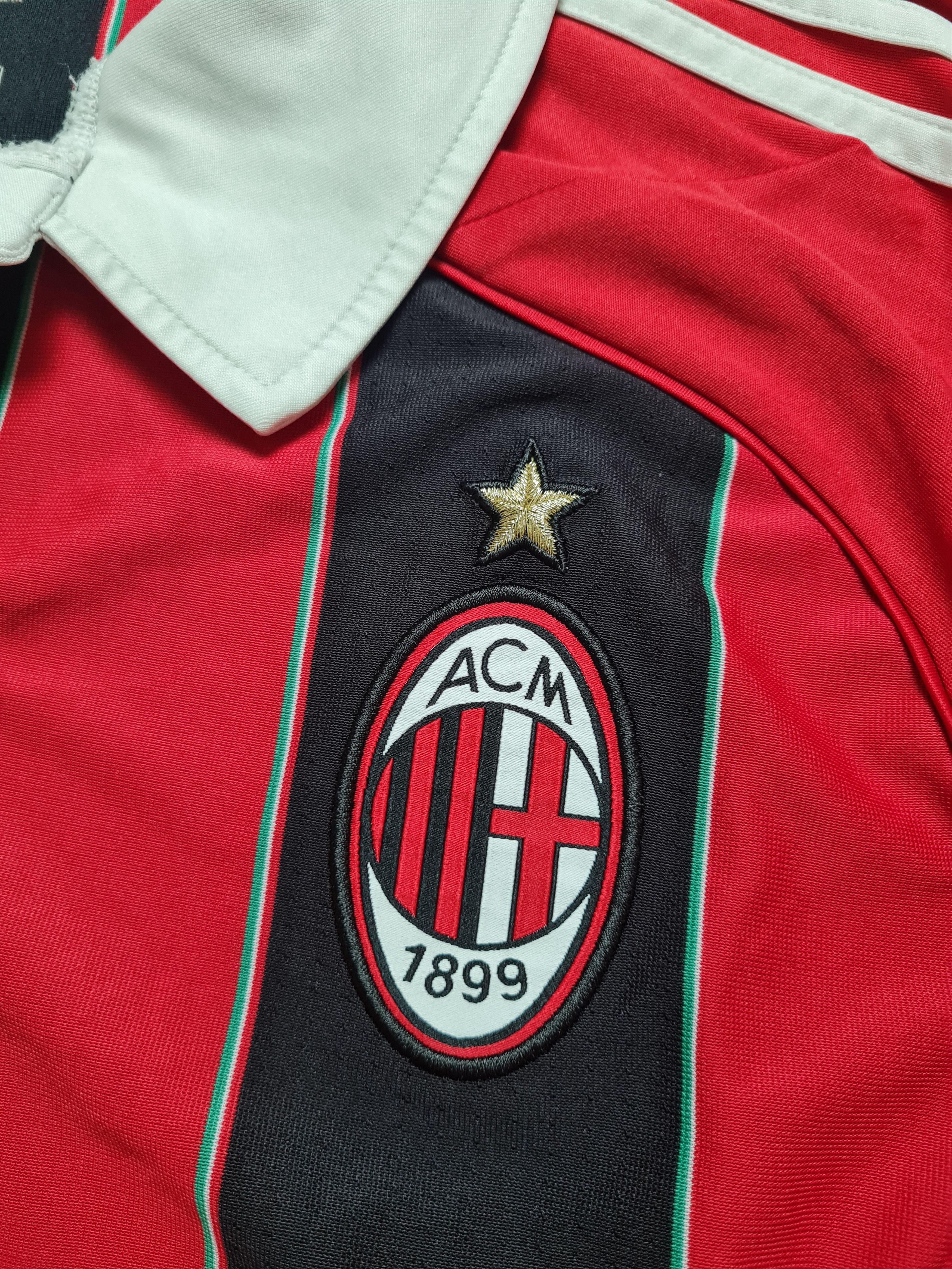 Adidas AC Milan Home Football Shirt 2012-13 Adidas X23680 Size US XL / EU 56 / 4 - 4 Thumbnail