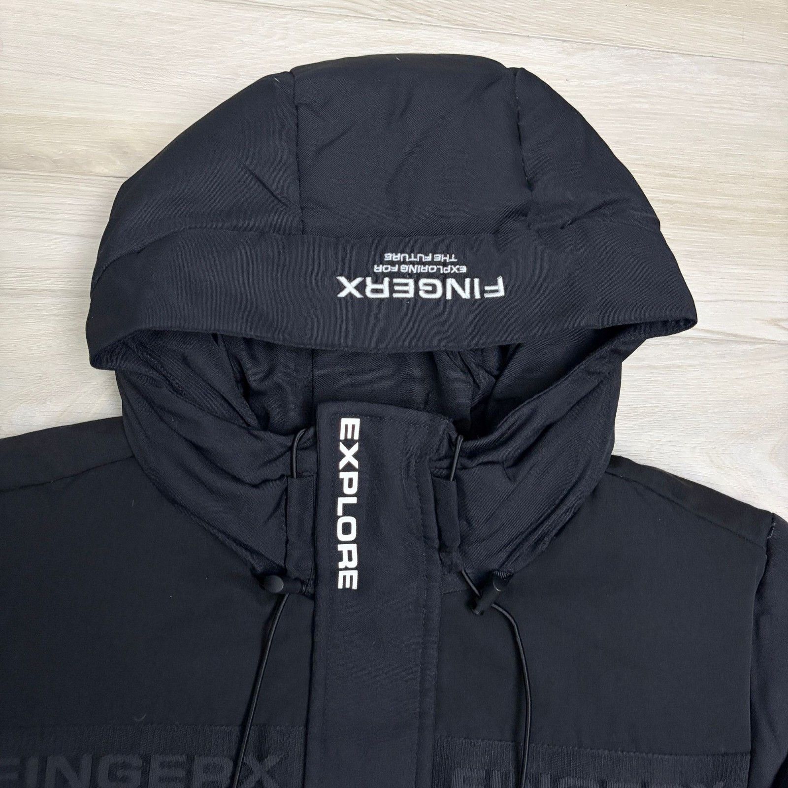Fingercroxx FINGERCROXX Down Winter Puffer Parka Jacket Coat Mens Small Size US S / EU 44-46 / 1 - 3 Thumbnail