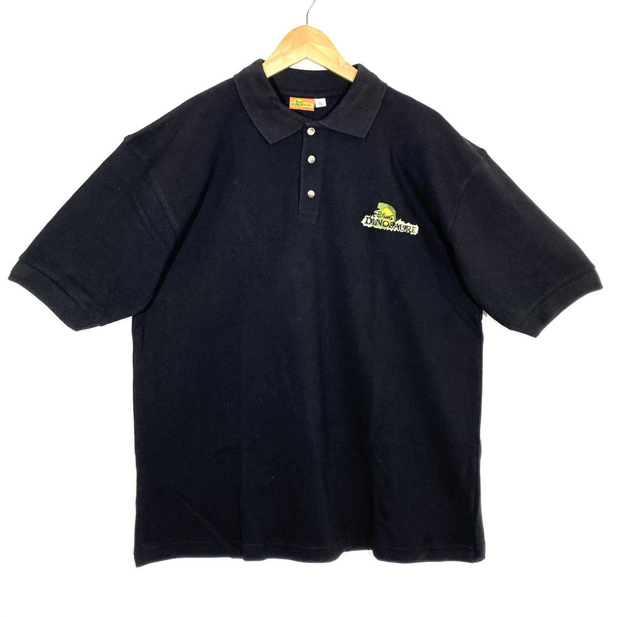 Disney Rare Polo Promo Française Broderie Vintage 2000 Dinosaure Size US XL / EU 56 / 4 - 1 Thumbnail