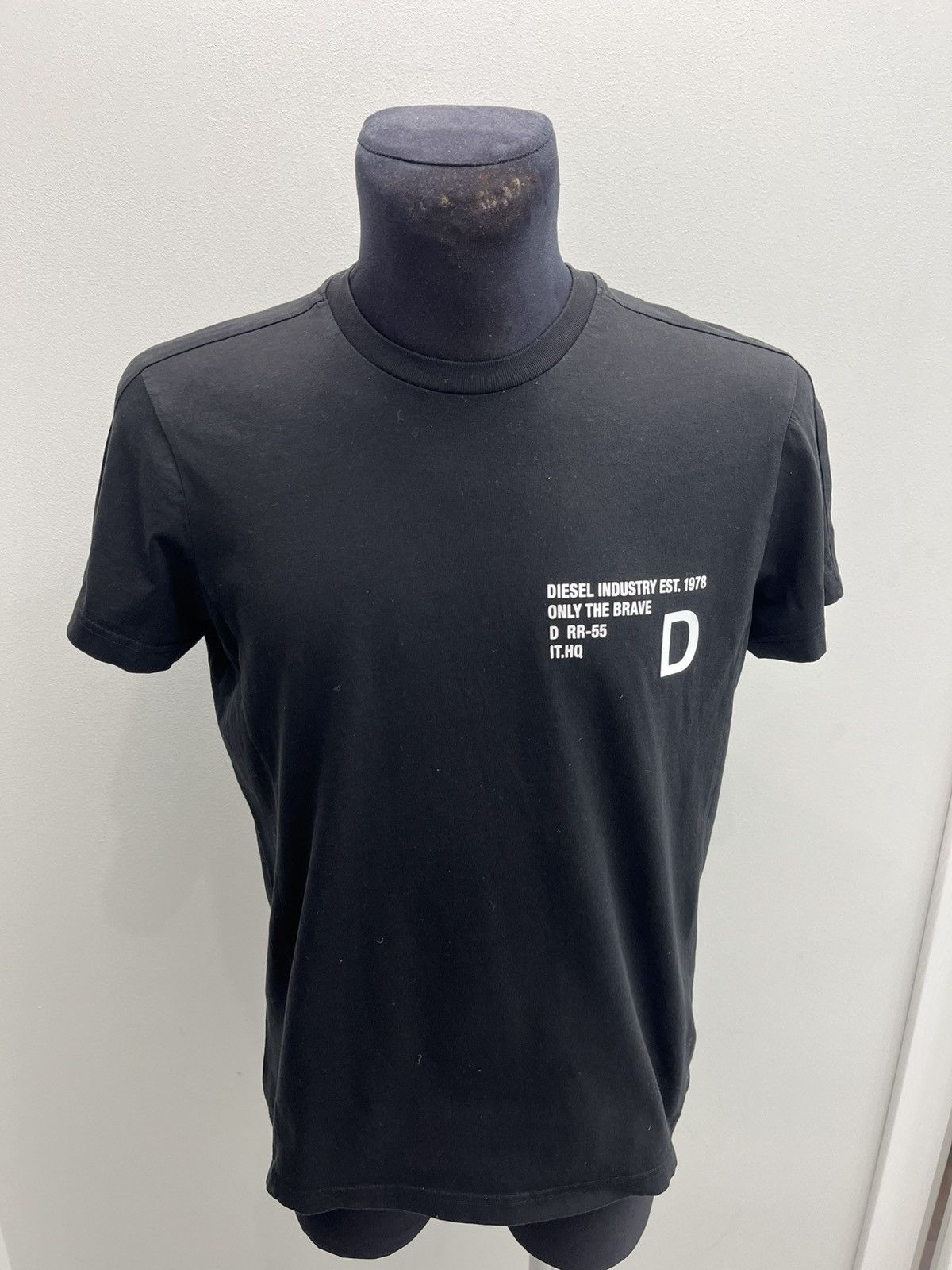 Diesel Diesel Logo Printed Cotton T-shirt Tee Size US XL / EU 56 / 4 - 2 Thumbnail