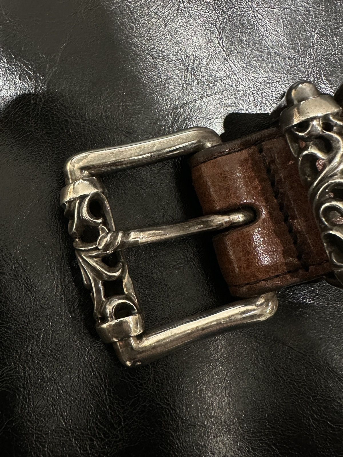 Chrome Hearts Chrome Hearts Roller Belt Size 36 - 3 Thumbnail