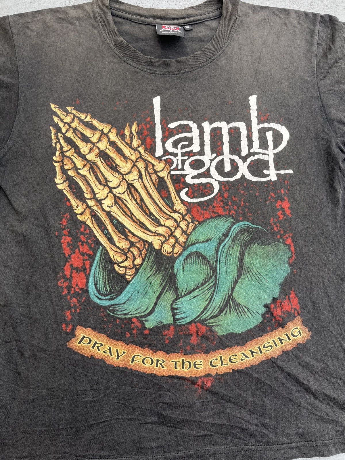 Band Tees Lamb Of God Tee Size US S / EU 44-46 / 1 - 4 Thumbnail