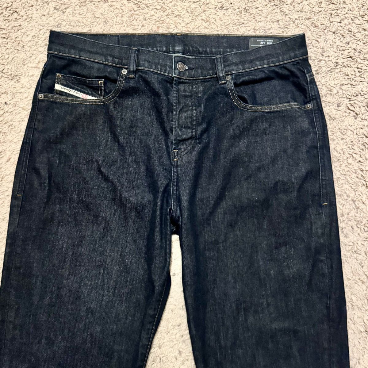 Diesel Diesel Dark Wash Viker Jeans 36" Size US 36 / EU 52 - 2 Thumbnail