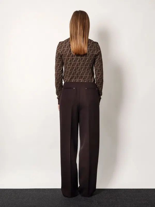 Fendi o1s1wg111225 Trousers in Black Size 26" / US 2 / IT 38 - 4 Thumbnail