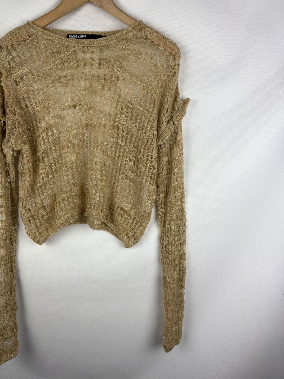 BIMBA Y LOLA Bimba Y Lola Ladies Avant-Garde Knitted Sweater Pullover Size S / US 4 / IT 40 - 3 Thumbnail
