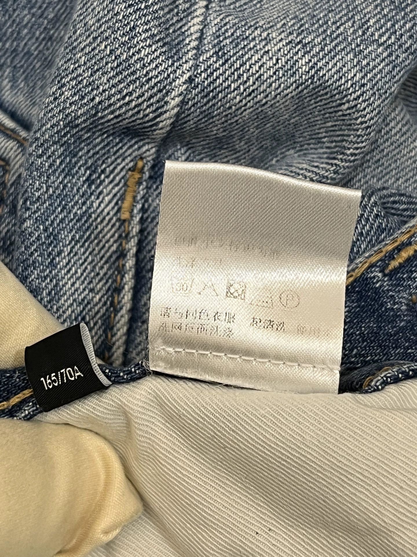 Celine Celine Women's 28 Blue Jeans Washed Tag Faded Size 28" / US 6 / IT 42 - 7 Thumbnail