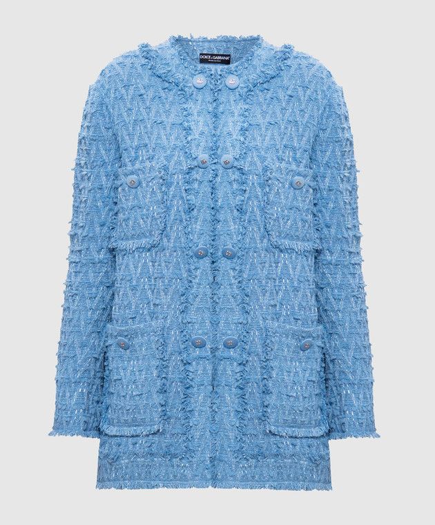 Dolce & Gabbana o1y0825 Jacket in Sky Blue Size M / US 6-8 / IT 42-44 - 1 Thumbnail