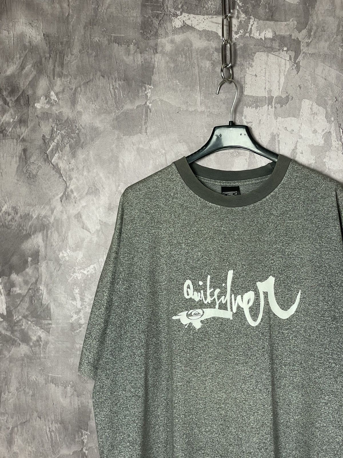 Vintage Quiksilver Logo Tee Shirt 90s y2k