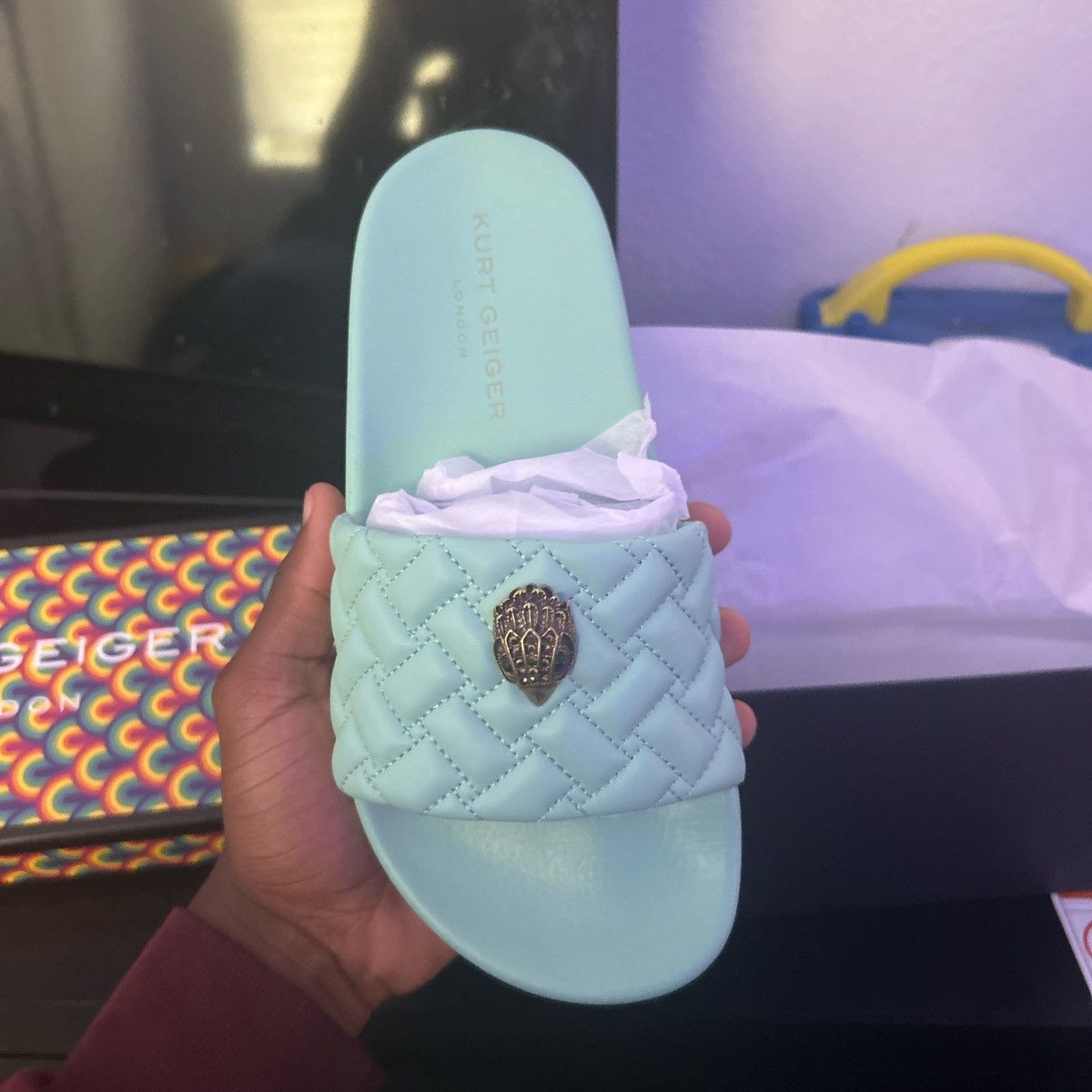 Kurt Geiger Kurt geiger teal sandals Size US 6.5 / IT 36.5 - 2 Thumbnail