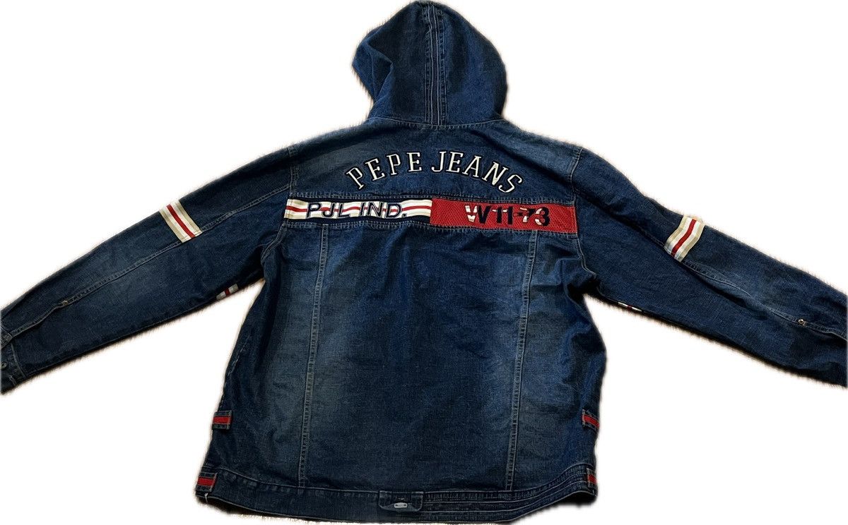 Pepe Jeans Pepe Jeans Denim Jacket Y2K Size US XXL / EU 58 / 5 - 2 Thumbnail