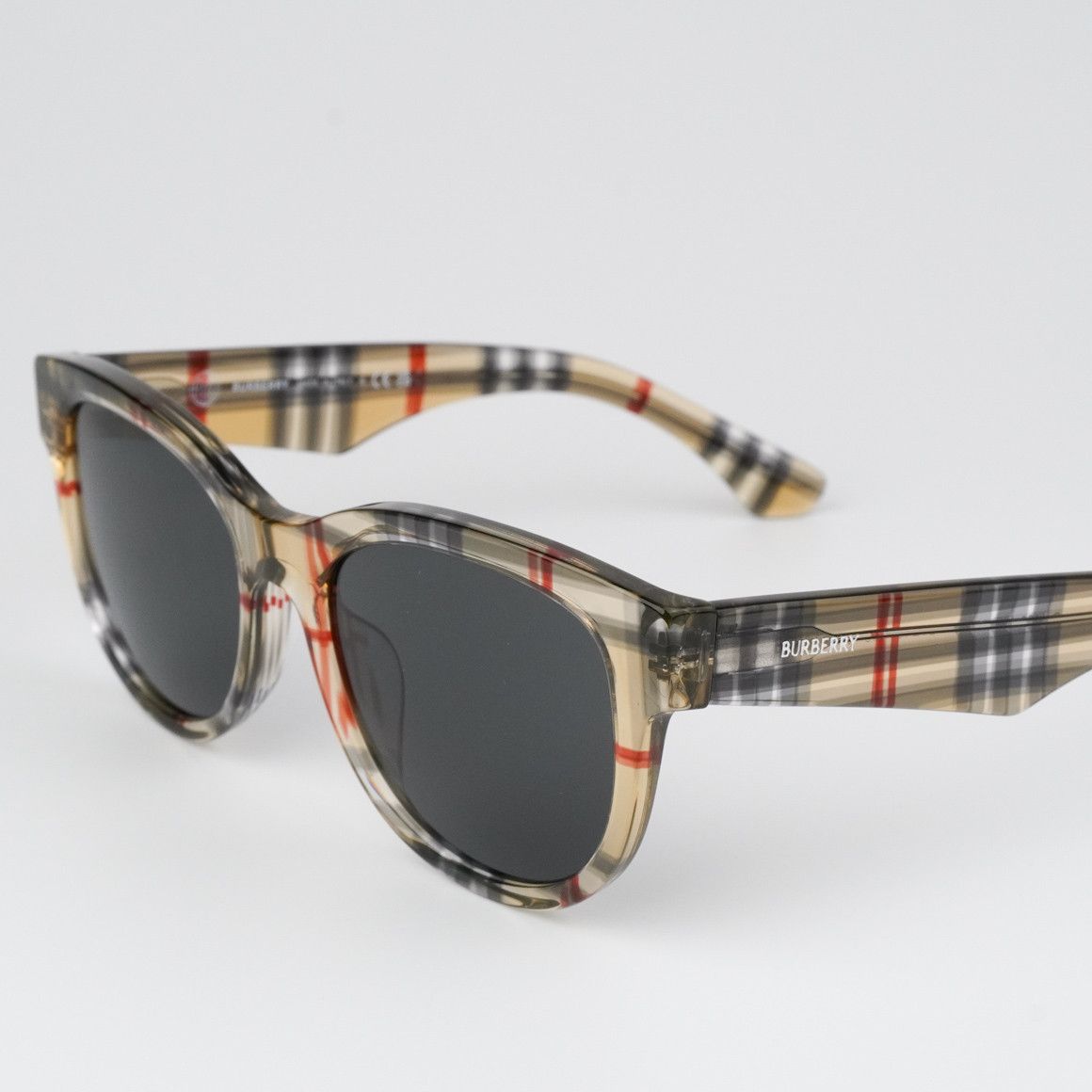 Burberry NEW Burberry BE4432U 412287 Grey Oval Women Sunglasses Size ONE SIZE - 6 Thumbnail