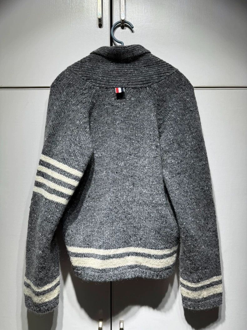 Thom Browne Thom Browne Gray wool sweater Size US S / EU 44-46 / 1 - 2 Thumbnail