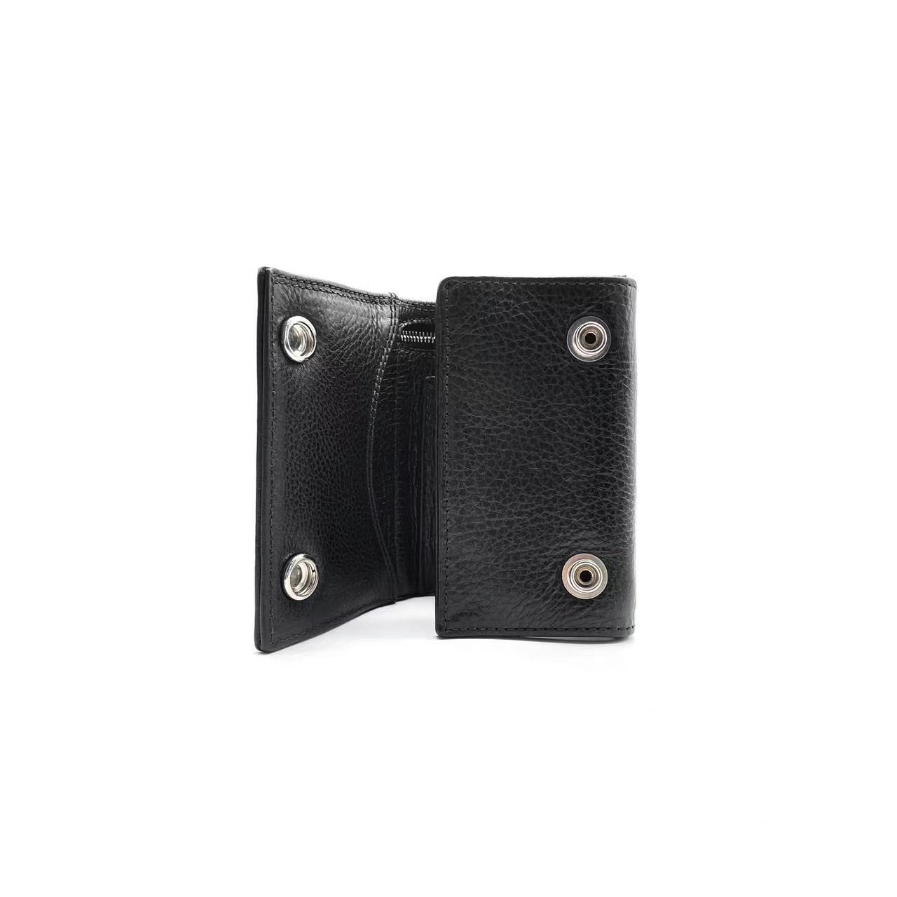 Chrome Hearts Chrome Hearts Leather Cross Folded Wallet Size ONE SIZE - 3 Thumbnail