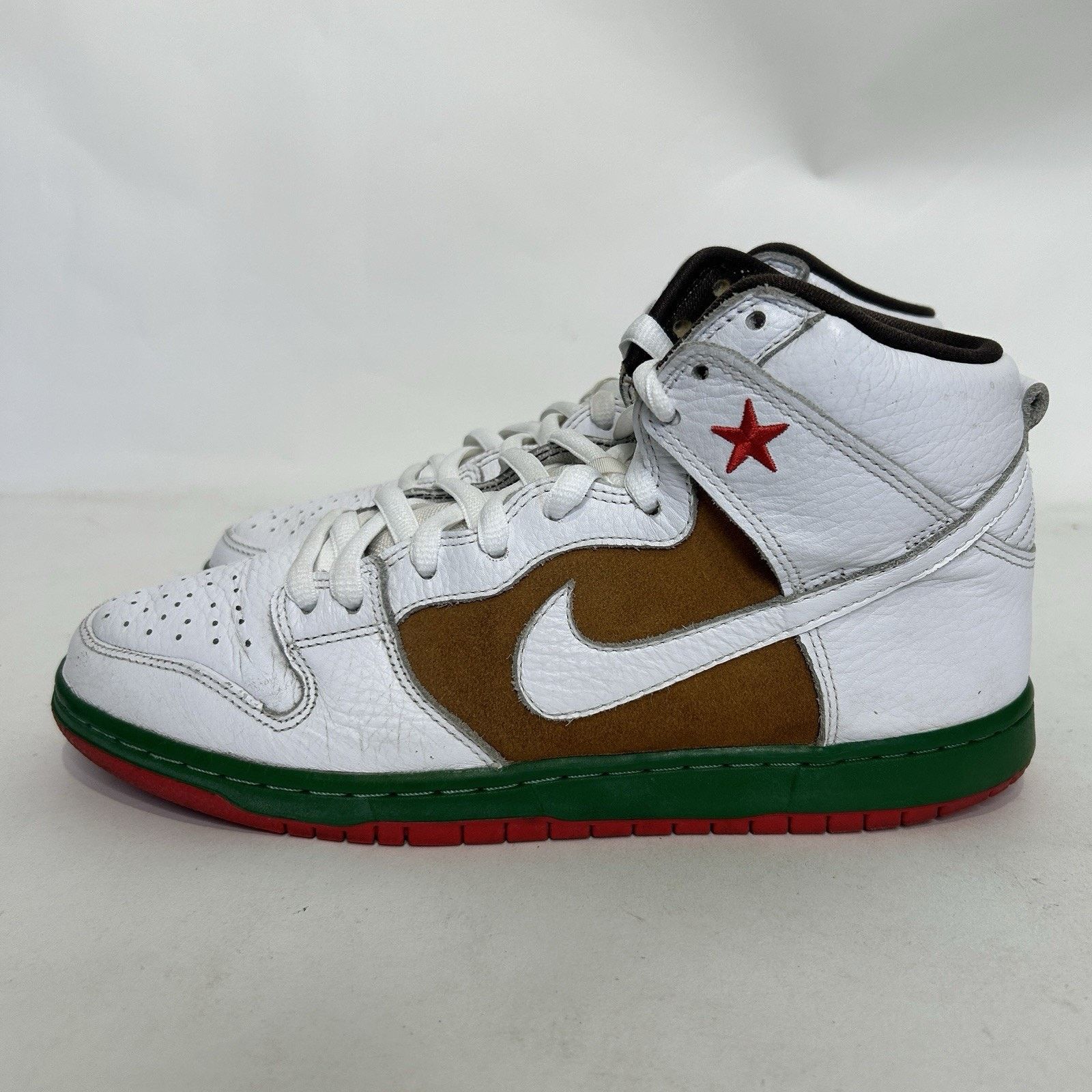 Nike Nike SB Dunk High “California Republic/Pecan White” Size US 11 / EU 44 - 6 Thumbnail