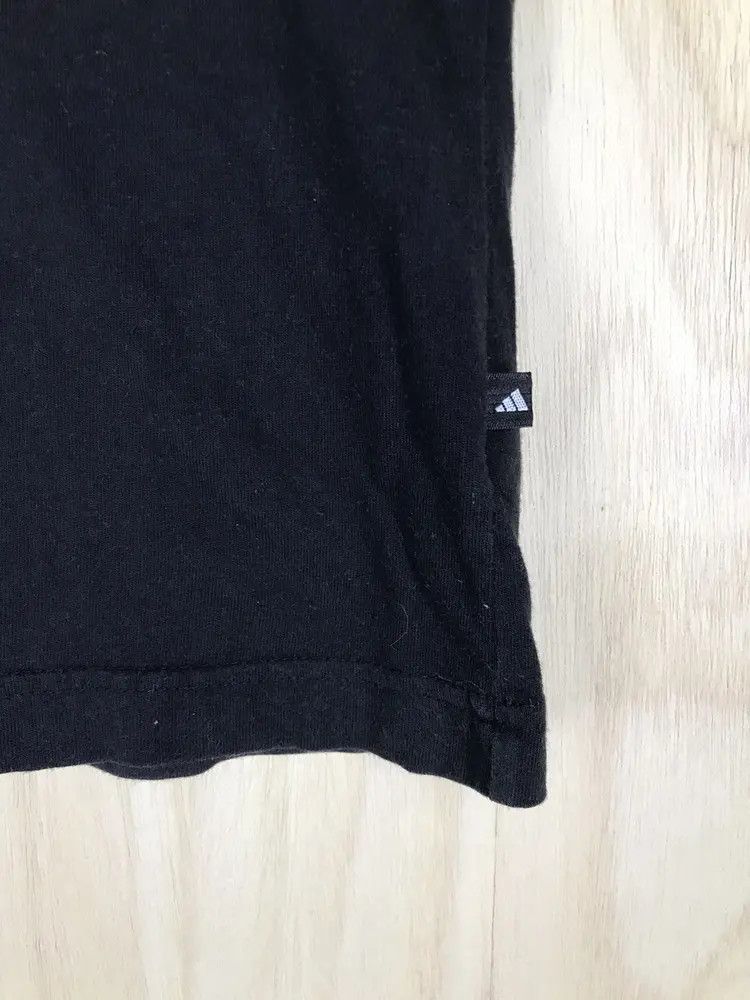 Adidas Vintage Y2K Adidas All Black Tshirts Size US S / EU 44-46 / 1 - 5 Thumbnail