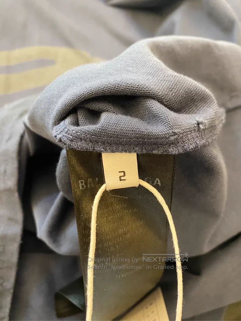 Balenciaga Balenciaga 3B Wash Dyeing Splatter Destroyed Distressed Sh Size US M / EU 48-50 / 2 - 4 Thumbnail