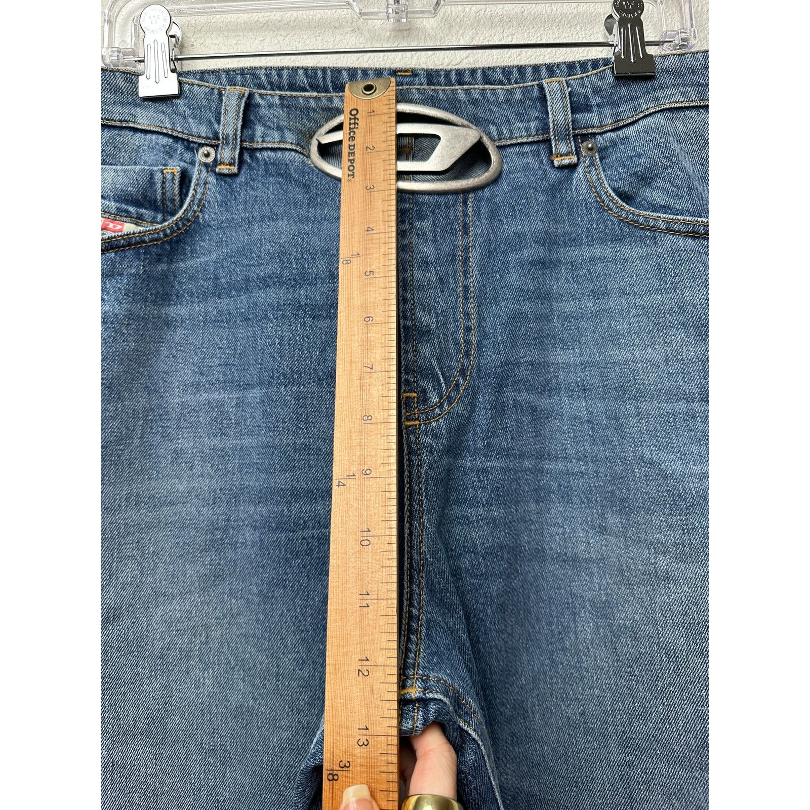Diesel Rare Diesel Jeans Medium Wash Womens US 32 D Buckle Size 32" / US 10 / IT 46 - 17 Thumbnail