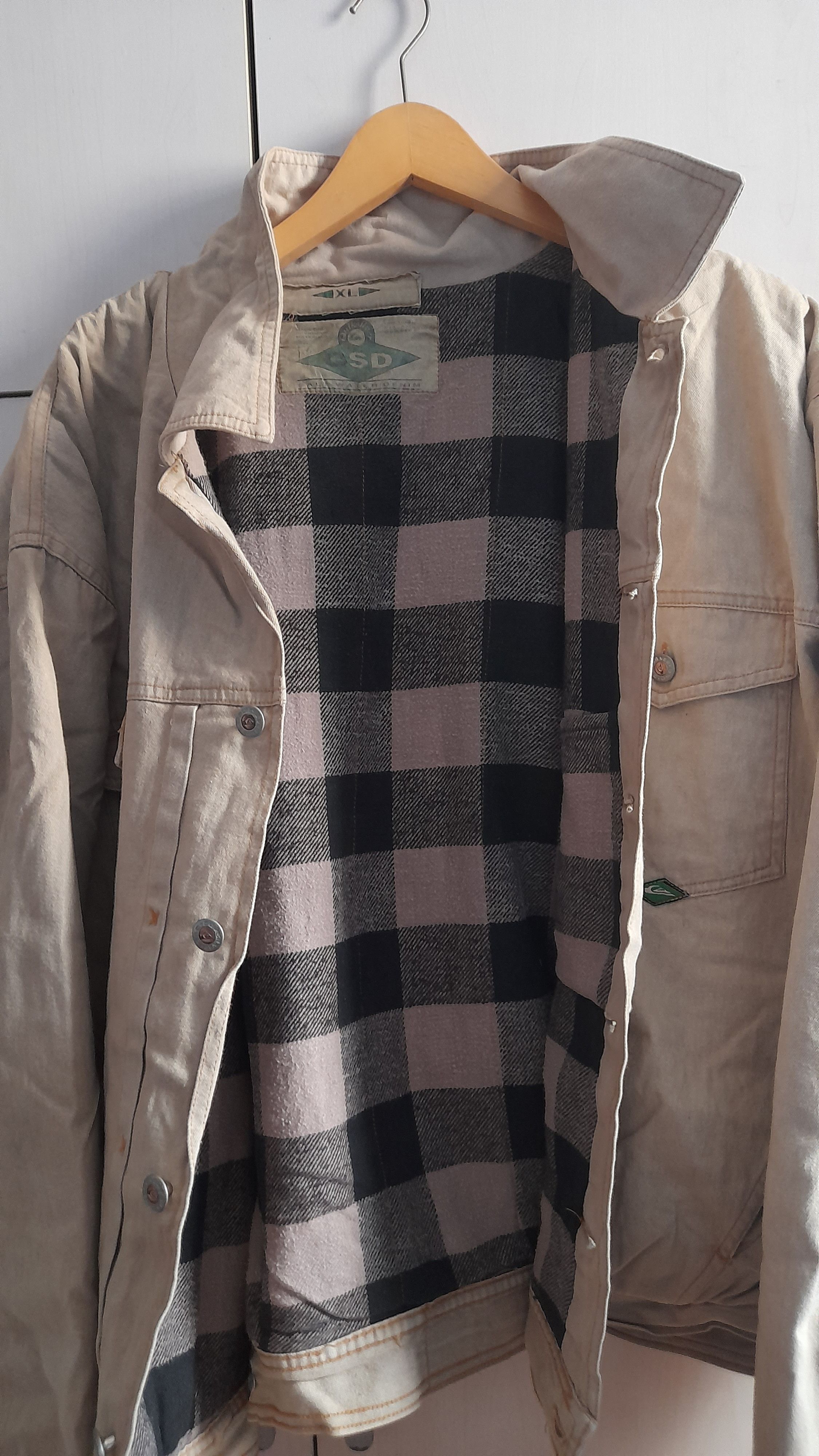 Quiksilver × Vintage Vintage Quiksilever Salt Water Denim Trucket Size US XL / EU 56 / 4 - 1 Thumbnail