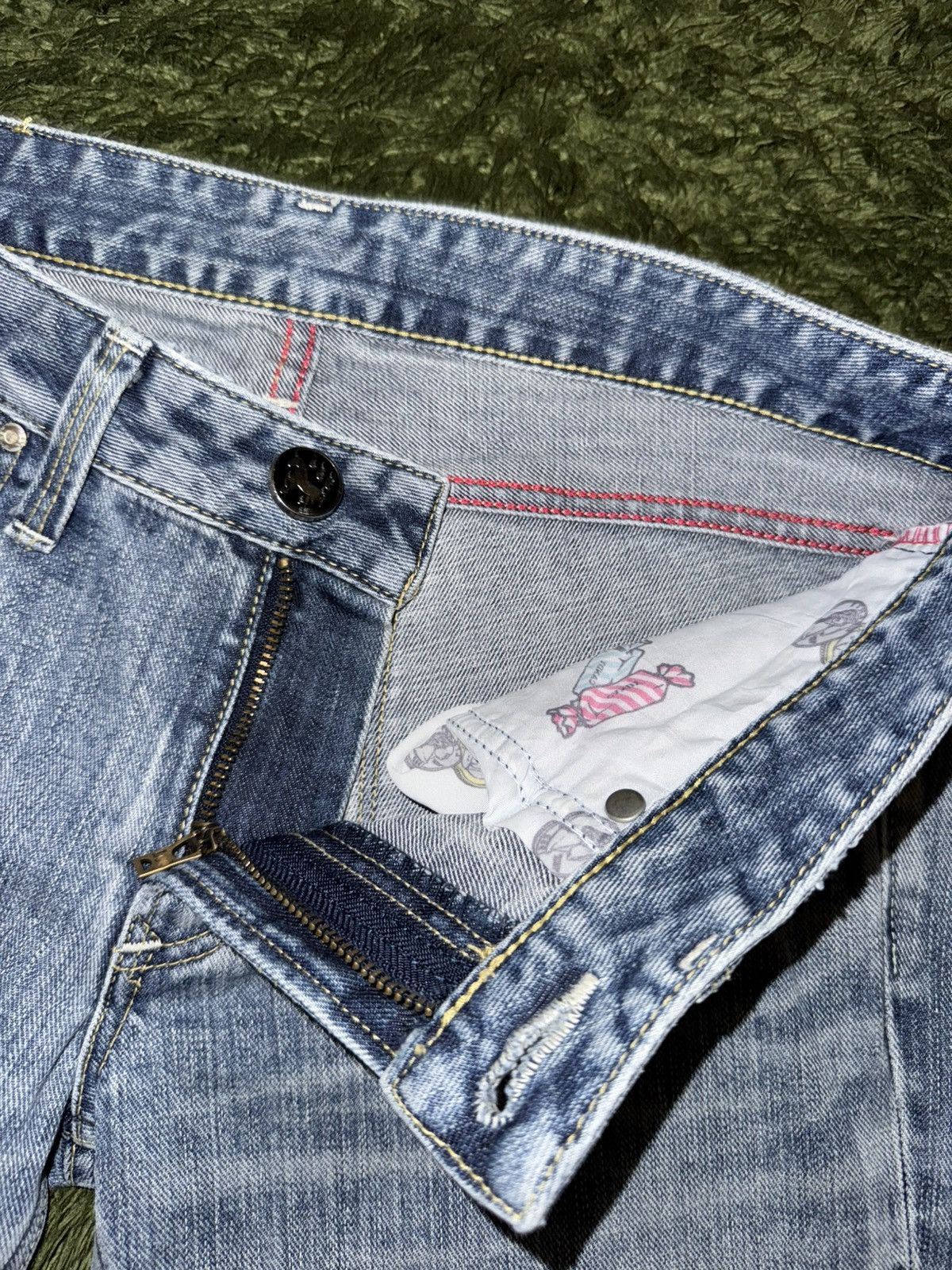 Lee [27] LEE Riders Women’s Made in Japan Vintage Washed Denim Size 27" / US 4 / IT 40 - 3 Thumbnail