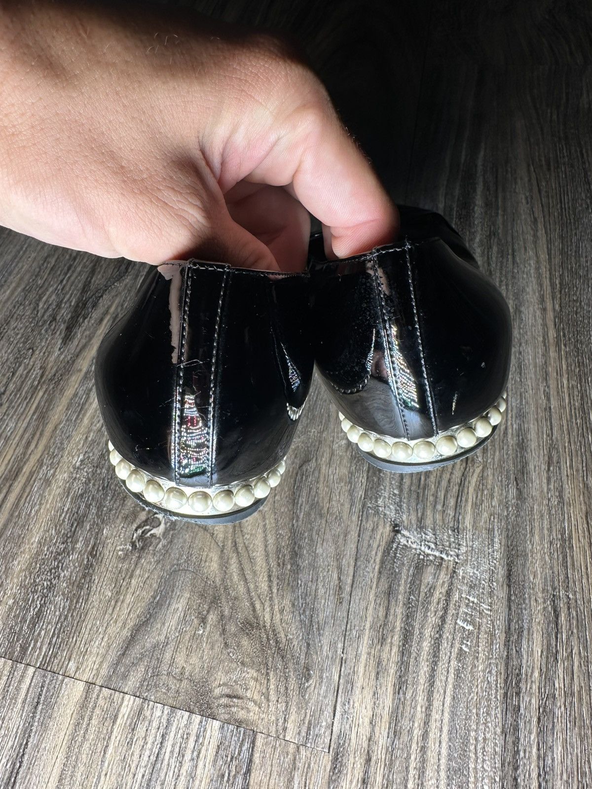 Chanel Chanel women patent Leather Loafers Size US 9 / IT 39 - 4 Thumbnail