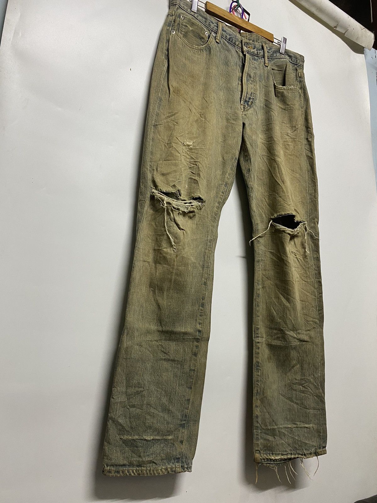 Swagger Swagger Distressed Selvedge Denim Jeans Pants Size US 36 / EU 52 - 8 Thumbnail